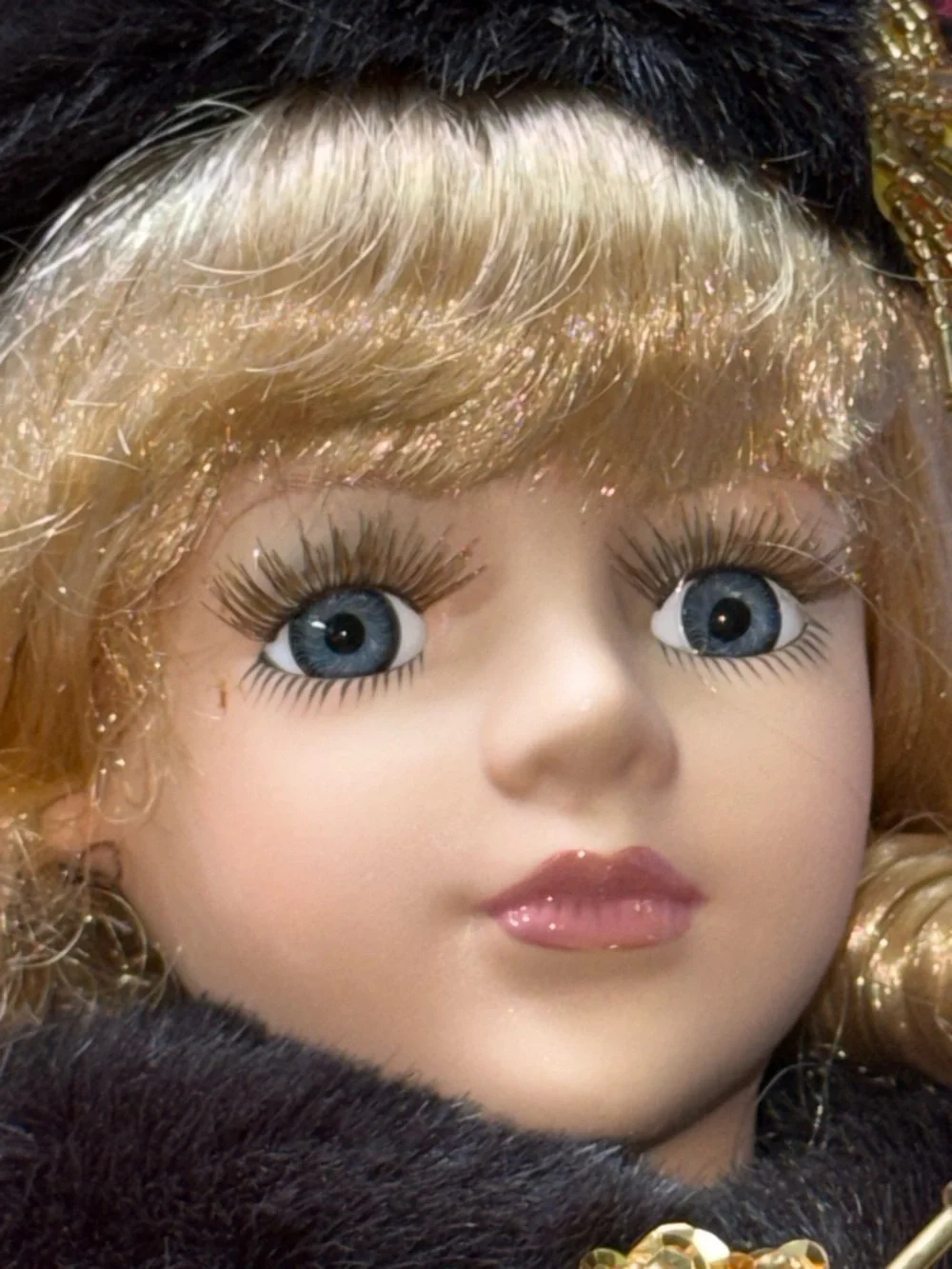 Collector's Choice Genuine Fine Bisque Porcelain Doll Vintage Limited Edition